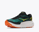 HOKA Trail Mafate X Hombre - Black / Electric Aqua