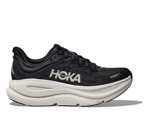 Hoka BONDI 9 Mujer - Black / White