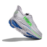 HOKA Clifton 10 Hombre -  Ash Grey / Neon Green
