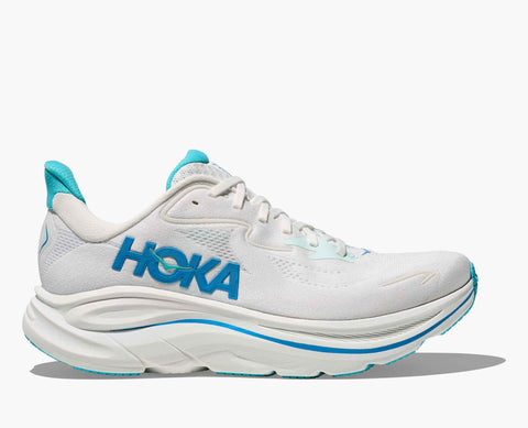 HOKA CLIFTON 10 HOMBRE - WHITE / SKYWARD BLUE