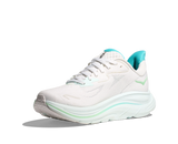 HOKA CLIFTON 10  MUJER - WHITE / CIELO BLUE