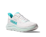 HOKA CLIFTON 10  MUJER - WHITE / CIELO BLUE