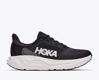 HOKA Run Arahi 9 Hombre - Black / White