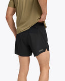 HOKA Short Running Glide 5 Hombre - Black