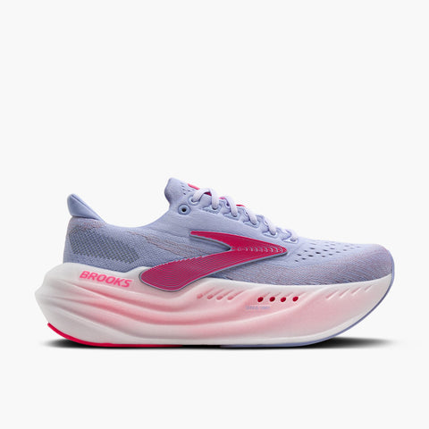 Tenis Mujer Brooks Running Glycerin Max - Blue Heron/Diva Pink/White