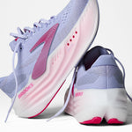 Tenis Mujer Brooks Running Glycerin Max - Blue Heron/Diva Pink/White