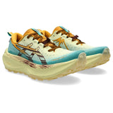 ASICS Tenis Hombre Trail Running Trabuco Max 4 - Wheat Yellow/Dark Red Plane