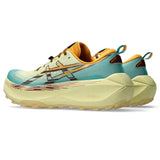 ASICS Tenis Hombre Trail Running Trabuco Max 4 - Wheat Yellow/Dark Red Plane