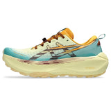 ASICS Tenis Hombre Trail Running Trabuco Max 4 - Wheat Yellow/Dark Red Plane