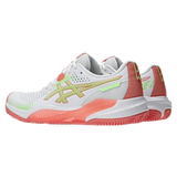 Tenis Asics Mujer Padel Gel-Challenger 15 - White/Guava