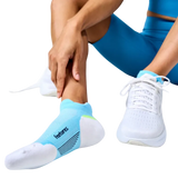 Feetures Calcetines Running Elite MAX Cushion Tab - Cool Plunge
