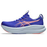 ASICS Tenis Mujer Running GEL NIMBUS 28 - Cobalt Burst/Sun Coral