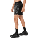 ASICS Short Hombre Trail Running Fujitrail All Over Print 5IN - Black