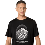 ASICS Playera Trail Running Hombre Fujitrail Logo - Black