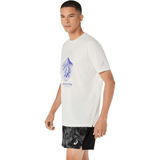 ASICS Playera Trail Running Hombre Fujitrail Logo - Cream