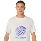 ASICS Playera Trail Running Hombre Fujitrail Logo - Cream