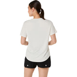 ASICS Playera Trail Running Mujer Fujitrail Logo - Cream