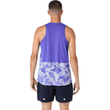 ASICS Singlet Trail Running FujiTrail Hombre - Cobalt Burst/Cream