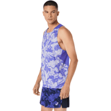 ASICS Singlet Trail Running FujiTrail Hombre - Cobalt Burst/Cream