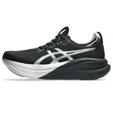 ASICS Tenis Hombre Running GEL NIMBUS 28 - Platinum/Black