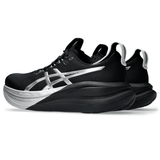 ASICS Tenis Hombre Running GEL NIMBUS 28 - Platinum/Black