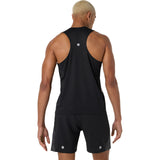 ASICS Tank Top Road Fade Running Hombre - Black/Cream