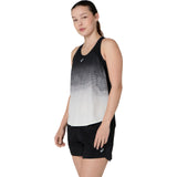 ASICS Tank Top Road Fade Running Mujer - Performance Black/Cream