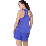 ASICS Tank Top Road Fade Running Mujer -  Cobalt Burst/Illuminate Green