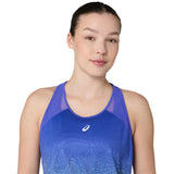 ASICS Tank Top Road Fade Running Mujer -  Cobalt Burst/Illuminate Green