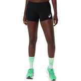 ASICS Short Running Mujer Track Hot - Performance Black