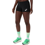ASICS Short Running Mujer Track Hot - Performance Black