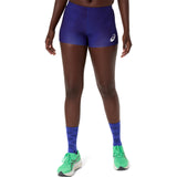ASICS Short Running Mujer Track Hot - Cobalt Burst