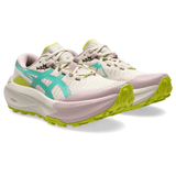 ASICS Tenis Mujer Trail Running TRABUCO MAX 5 - Mineral Beige/Aurora Green