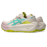 ASICS Tenis Mujer Trail Running TRABUCO MAX 5 - Mineral Beige/Aurora Green