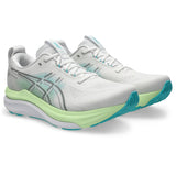 ASICS Tenis Running Hombre GEL-KAYANO 33 - White/Energy Aqua - New!