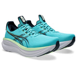 ASICS Tenis Hombre Running NIMBUS 28 - Energy Aqua/Midnight