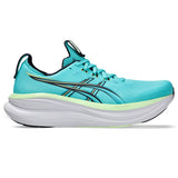 ASICS Tenis Hombre Running NIMBUS 28 - Energy Aqua/Midnight