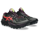 ASICS Tenis Mujer Trail Running TRABUCO 14 GTX - Black/Dark Aubergine