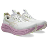 ASICS Tenis Mujer Running GEL NIMBUS 28 - White/Hazy Lilac
