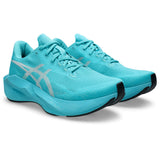 ASICS Tenis Hombre Running NOVABLAST 6  - Energy Aqua / White
