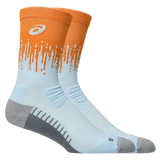 ASICS Calcetines Unisex Running Performance Crew - Sky/Sun Peach
