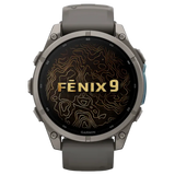 Reloj Garmin Running Fenix 9 47 mm - Gris Titanio