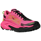 Hoka Mafate 5 Mujer - Neon Rose / Black