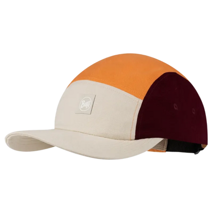 BUFF Gorra Running 5 Panel Ventura - Beige