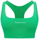 DISTRICT VISION Sports Bra Mujer Running Twin Layer - Algae