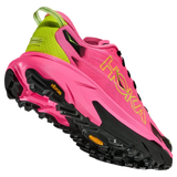 Hoka Mafate 5 Mujer - Neon Rose / Black