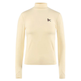 DISTRICT VISION Playera Running Paneled Mujer - Amarillo