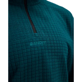 BANDIT Sudadera Mujer Running MacroSoft GridTM Quarter Zip - Storm