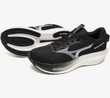 Tenis Hombre Mizuno Running Wave Rider 30 - Black/White