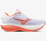 Tenis Mujer Mizuno Running Wave Rider 30 - White/Flamingo Coral